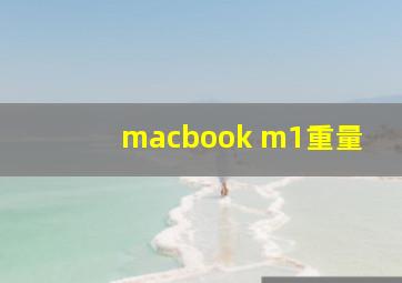 macbook m1重量